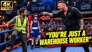 The Undefeated Coach Mocked a Single Dad—Then the Warehouse Worker Entered the Ring