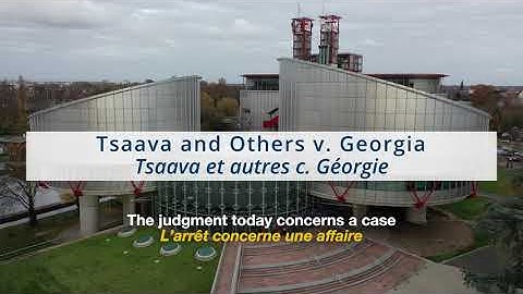 Video explainer on the case of Tsaava and Others v. Georgia