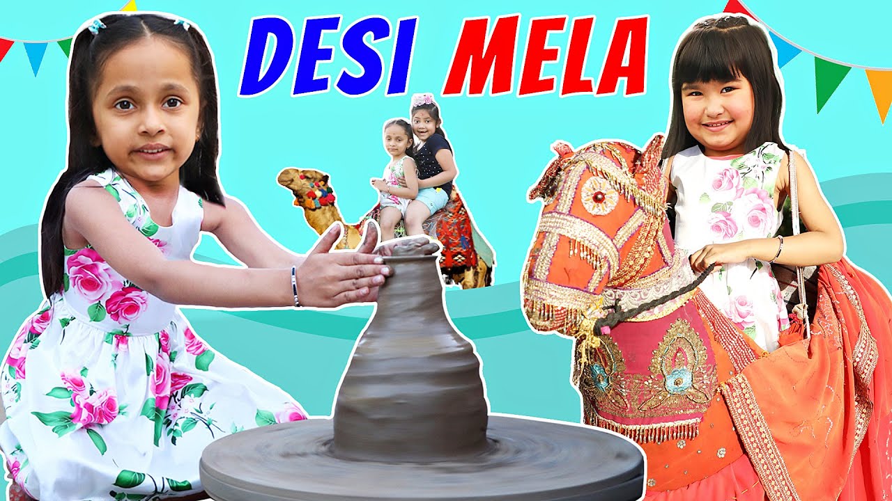 Kids Pretend SUMMER CARNIVAL/MELA Games Chokhi Haveli ToyStars