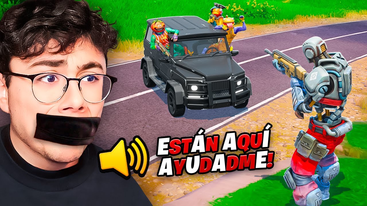 Fortnite Pero Solo Podemos Hablar con VOCALES 😭