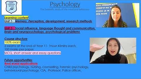 GEMS FirstPoint - Psychology A Level