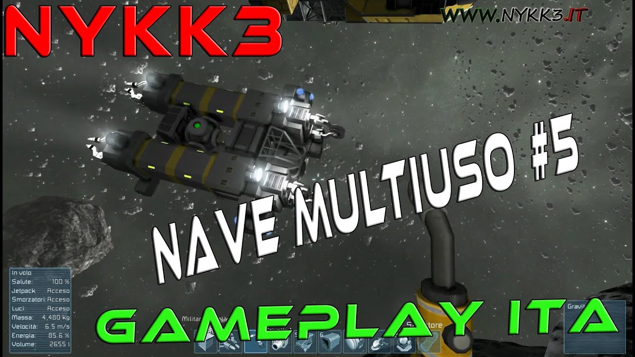 Space Engineers - Gameplay ITA HD - La Nave Multi Uso #5 - YouTube