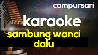 Karaoke Cdanursari  Sambung Wanci Dalu