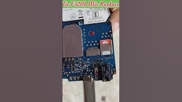 Jio F320b Mic Change #jiophone #microphone #mobilerepairing #mic #change Jio Phone Mic Replace