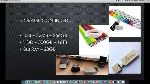 Understanding Your Computer - Storage (Video 3 of 4)