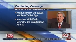 GOP to elect Majority Leader, Kevin McCarthy is front runner