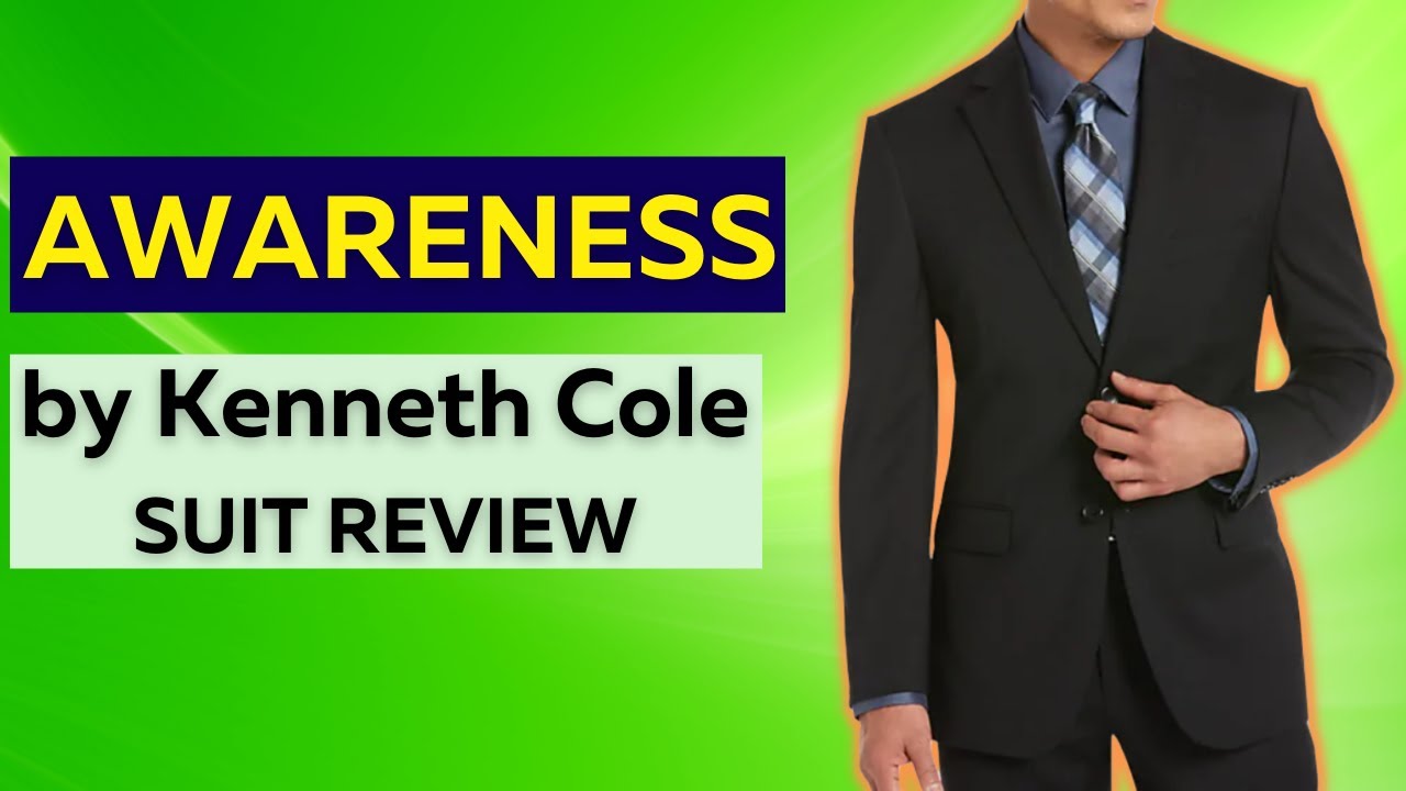 Affordable Suit Review  Men's Wearhouse Awearness Kenneth Cole Slim Fit 