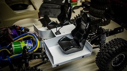 RC Crawler Isuzu Amigo Custom Styrene Interior Build Part 1