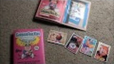Garbage Pail Kids BOOK and BONUS STICKERS - GPK BOOK REVIEW
