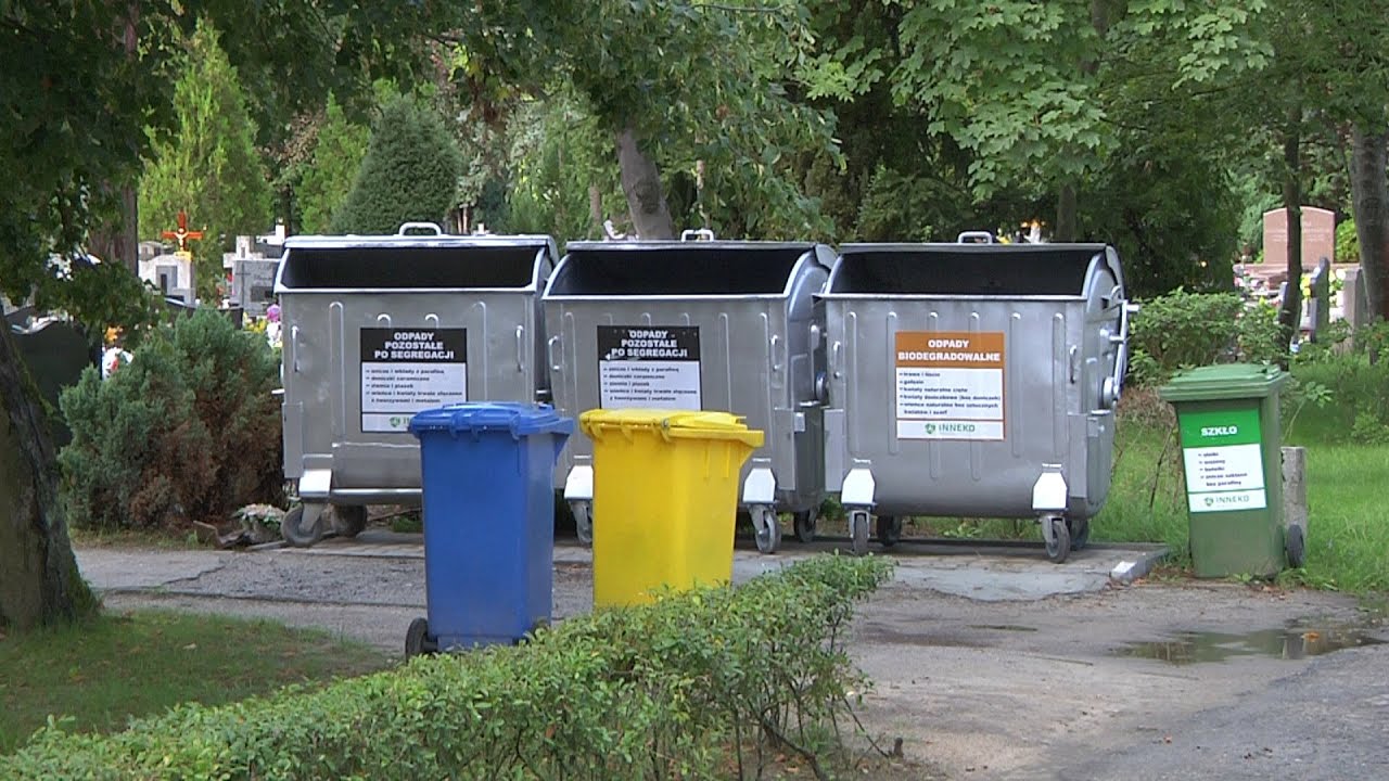 Segregacja śmieci także na cmentarzu