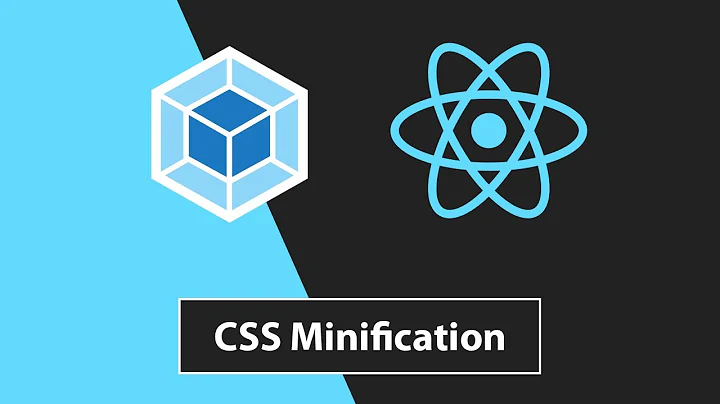 React JS - Webpack - CSS Minification