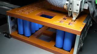 Lithium Battery Company Fully Automated Large Cylindrical Battery Pack Assembly Line