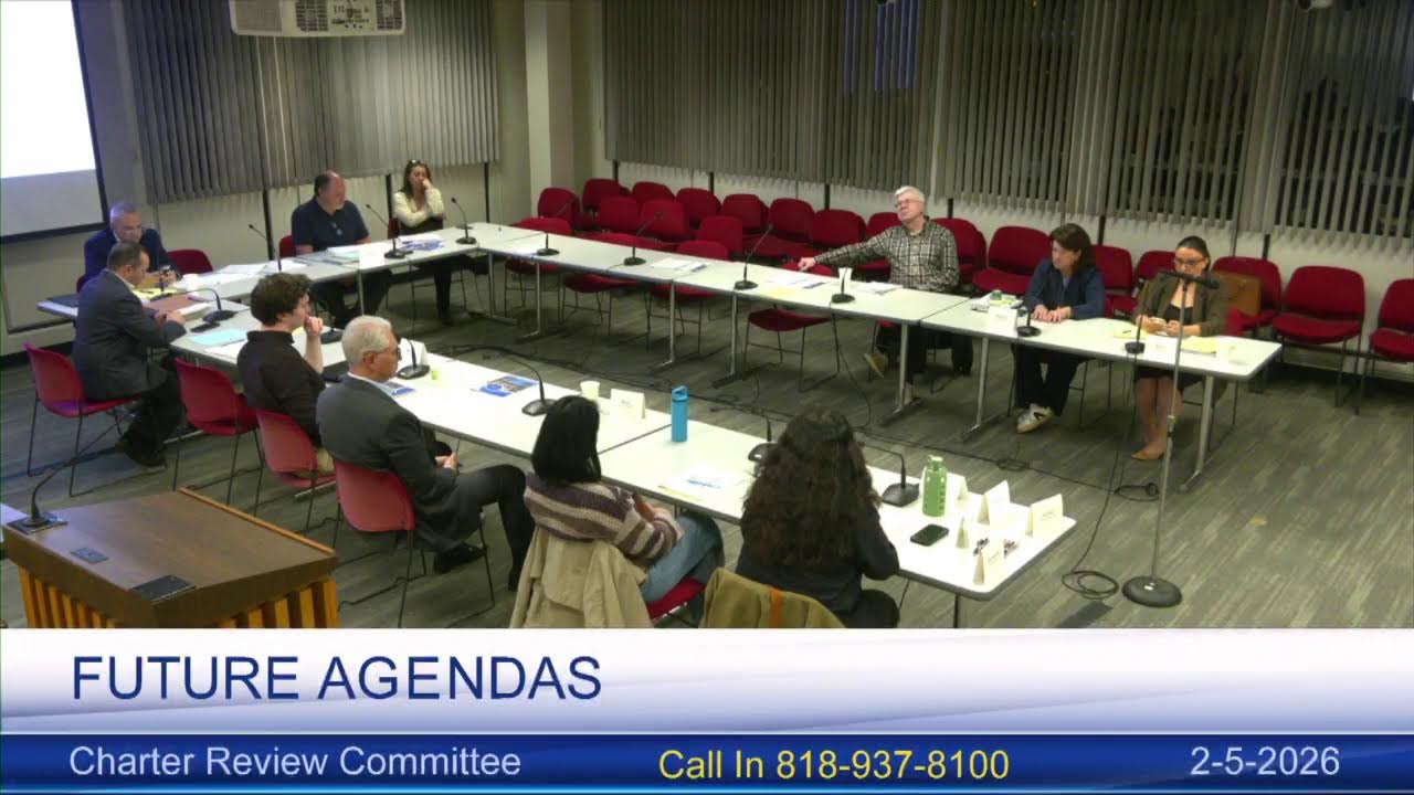 Charter Review Committee - 2/5/26