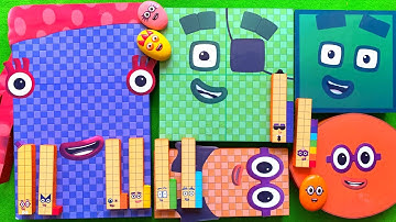 Looking for Numberblocks NEW 1388 Puzzle Tetris Shape | ASMR chirping of birds