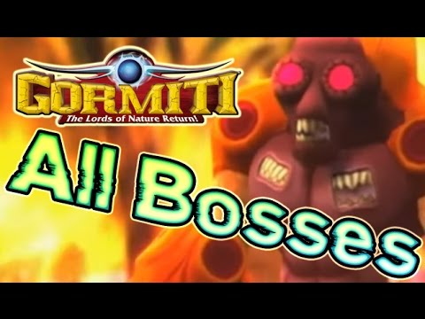 Gormiti: The Lords of Nature All Bosses | Boss Fights  (Wii)
