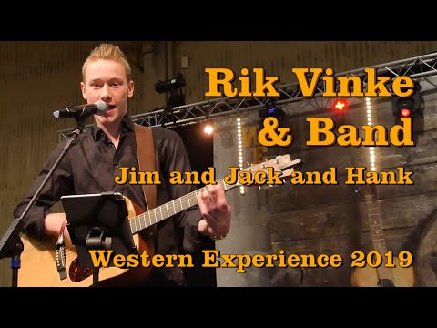 Rik Vinke & Band - Jim and Jack and Hank  at The Western Experience 2019