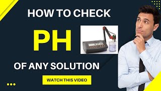 How to check pH of solution/sample by pH meter |Hana Hi-2211 bench top ph meter|