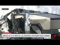 Dan de alta a uno de los heridos tras accidente con Cybertruck