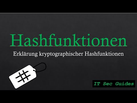 Kryptographische Hashfunktionen Erklärung