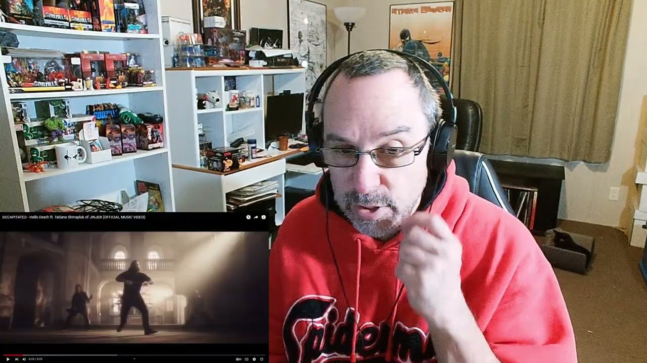 DECAPITATED - Hello Death ft. Tatiana Shmayluk of JINJER (OFFICIAL MUSIC VIDEO) 1st Time Reaction