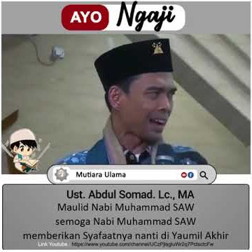Hukum Maulid Nabi Muhammad SAW - Ust. Abdul Somad. Lc., MA