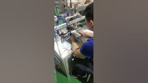 Semi auto face mask earloop welding Machine ,Face mask maker