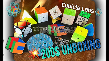 HUGE 200$ WCA PUZZLE UNBOXING | TheCubicle.us