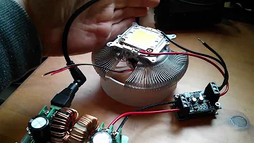 50W LED Driver, VGA Heatsink Fan and a Fizzing Noise
