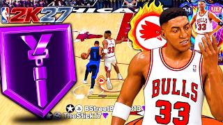 DARK MATTER "6 RINGS" SCOTTIE PIPPEN IS A HAWK ON DEFENSE! NBA 2K27 MyTEAM!