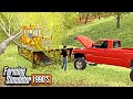 DIGGING OUT AN OLD DOZER! (HASN'T RAN IN 20 YEARS) | FARMING SIMULATOR 1990'S