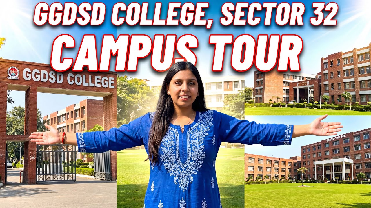 Inside GGDSD College Chandigarh 😍 Complete Campus Tour 2026 | Sector 32| Episode 2