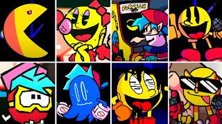 All New Pac-Man Mods in FNF (BIG PACK) - Friday Night Funkin'