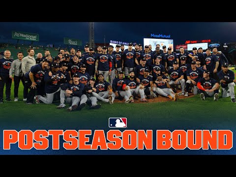 CLINCHED! The Tigers are heading to the postseason for the second consecutive season! 🐅