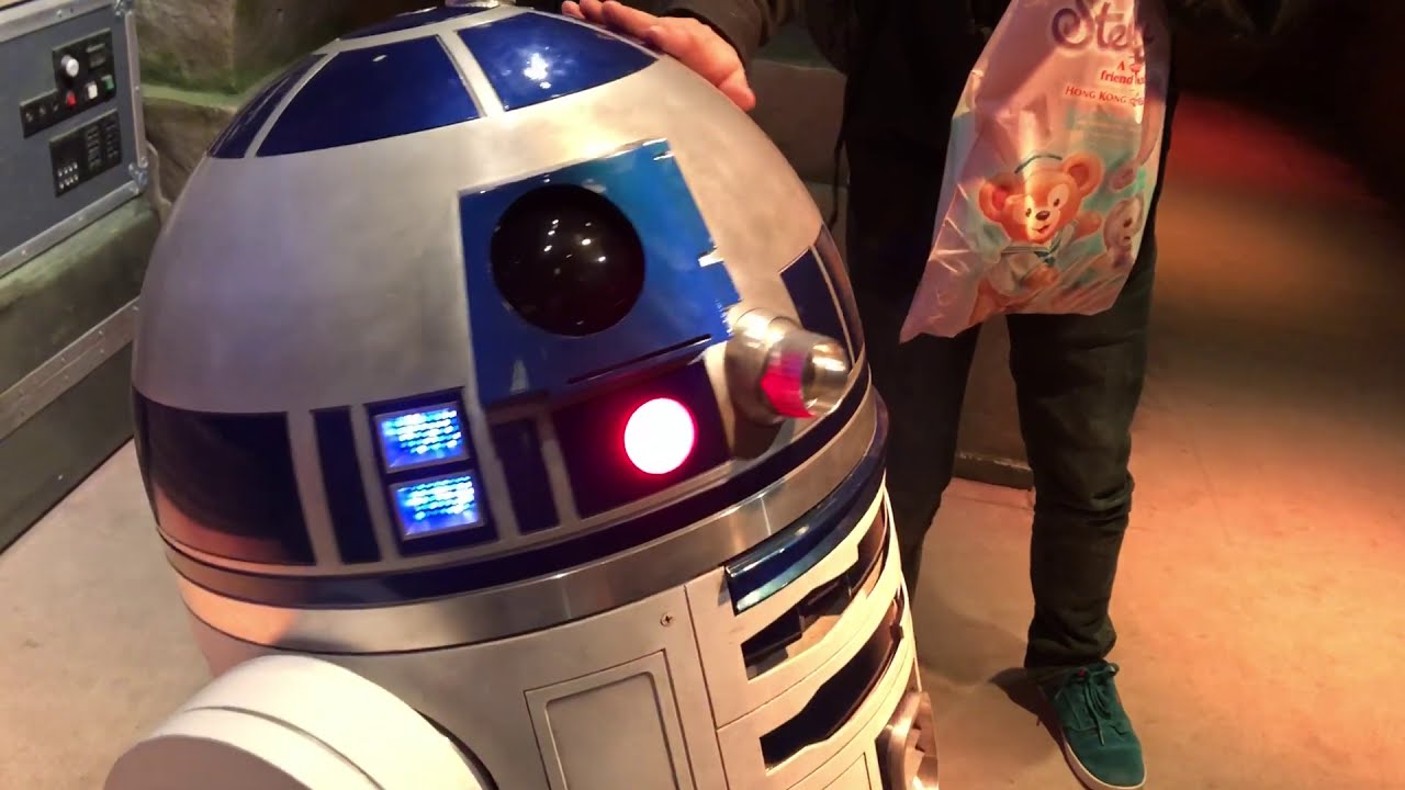 Star Wars グリーティング R2 D2 18 02 09 香港ディズニー No 2 Youtube
