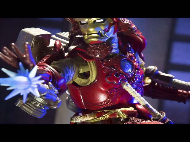 Koutetsu-Samurai IronMan MK-3 FIGURE REVIEW - YouTube