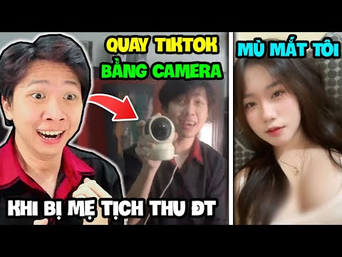 VinhMC XEM TIKTOK VN QUAY TIKTOK BẰNG CAMERA TREO NHÀ VÀ TÔI ĐÃ MÙ MẮT KHI XEM CÁI NÀY