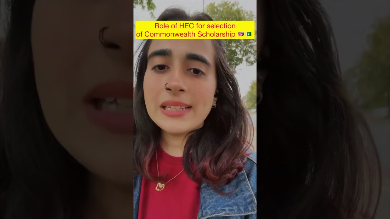 HEC role for selection of commonwealth scholarship  