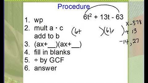 Factor Australian Method video