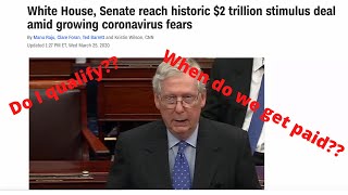 Fed Stimulus Package got Approved!! | What does it mean for us? | When do we get our money?