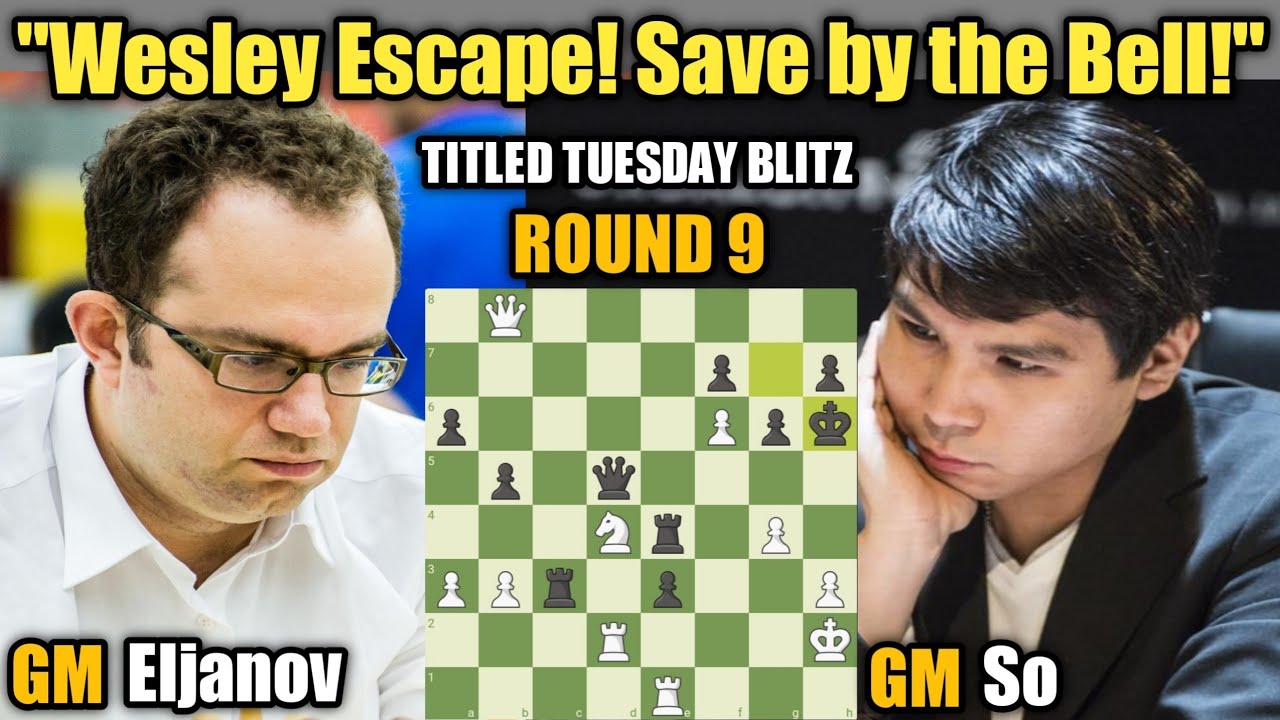 I played GOTHAM CHESS in Titled Tuesday ..AND 