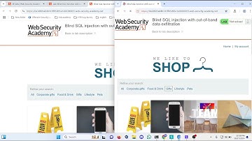 Lab 16: Blind SQL injection with out-of-band data exfiltration