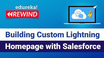 Building Custom Lightning Homepage with Salesforce | Salesforce  Tutorial | Edureka Rewind - 5