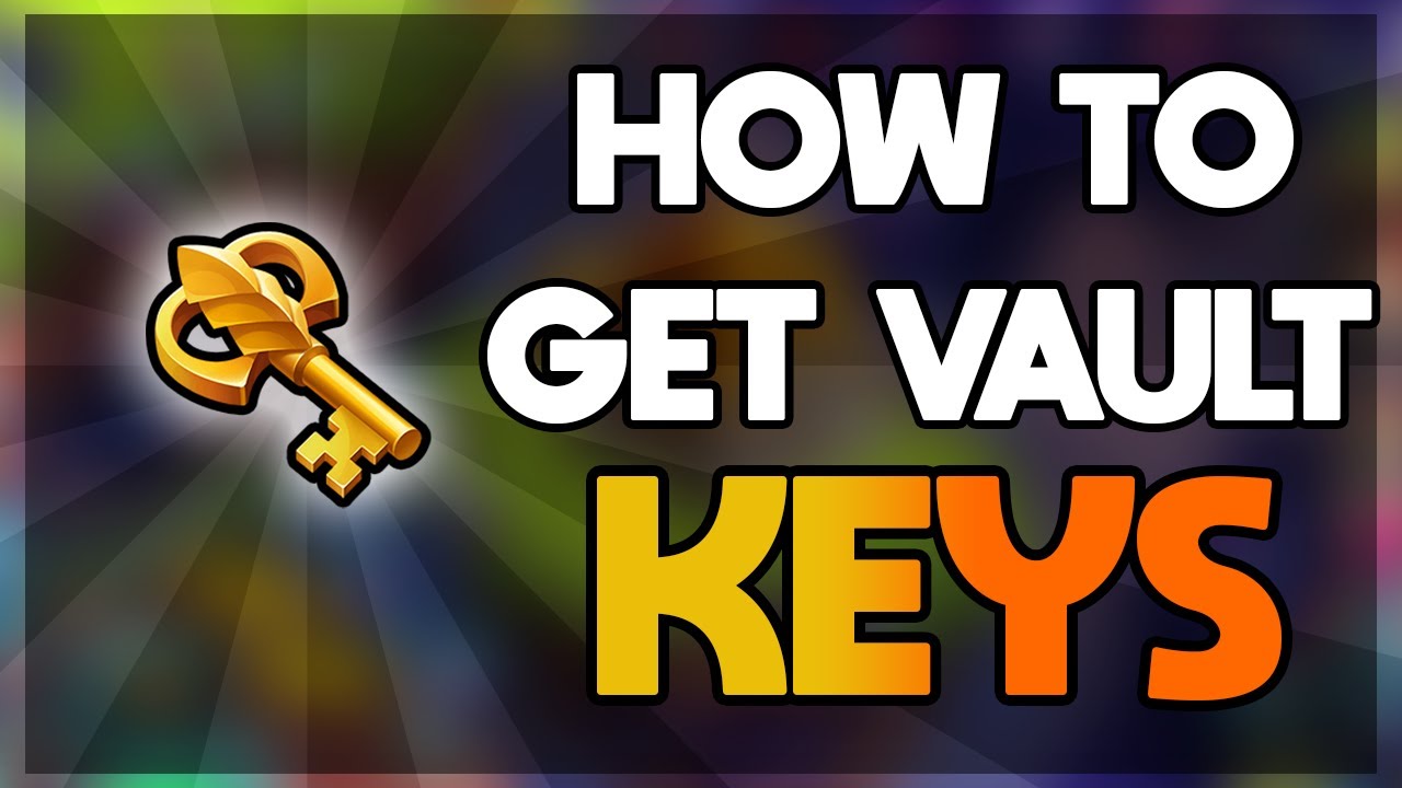 HOW TO GET VAULT KEYS Monster Legends YouTube