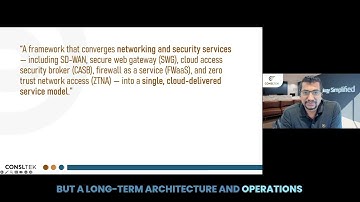 Introduction To SASE Features | Episode 2 | Consltek