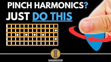 How to Play Pinch Harmonics on Guitar the Correct Way...EVERY TIME!!!