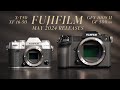 Fujifilm X-Summit May 2024 Releases - X-T50 | GFX 100S II |   2 new lenses!