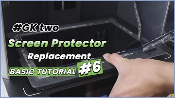 Screen Protector Replacement Tutorial | Resin Printer GKTwo