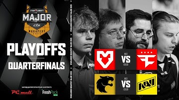 Playoffs - Day 2 - StarLadder Budapest Major 2025 - MN cast