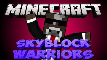 Minecraft "LEAP OF FAITH!" SKYBLOCK WARRIORS Minigame