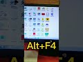 shutdown shortcut in laptop/computer #computer #shortcutkeysofcomputer #shorts #laptop #tech